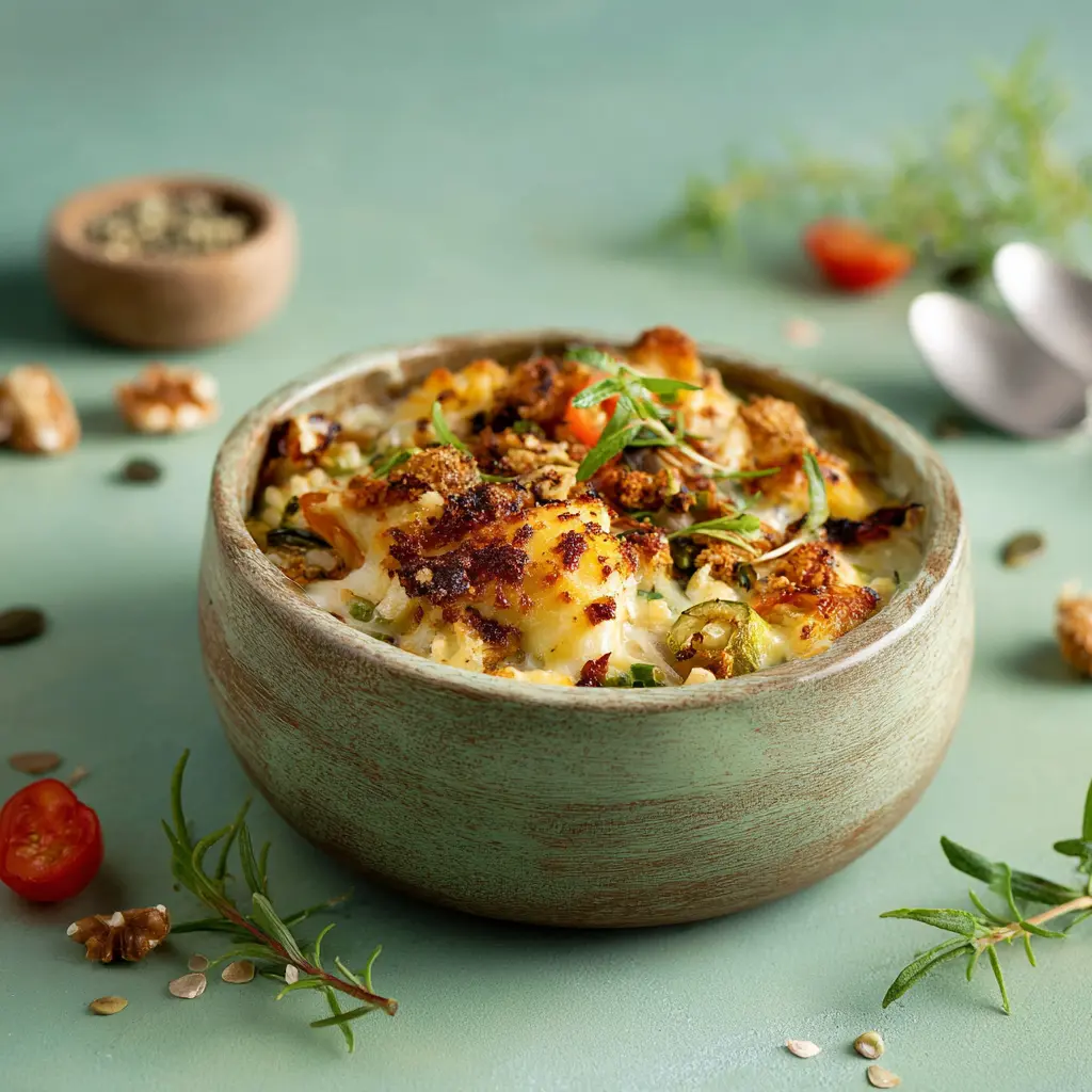 [6733] Gratin végétarien façon brandade